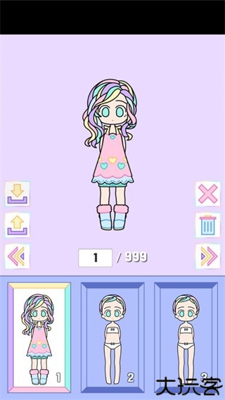 粉彩女孩7
