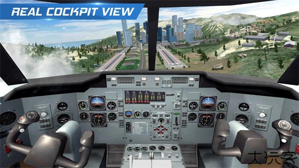 真实飞行模拟3D中文手机版