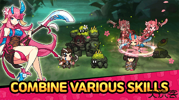 无名骑士团像素的英雄