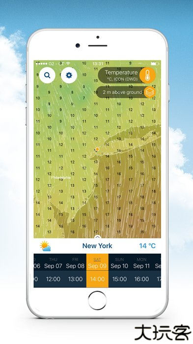 ventusky风雨云图