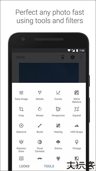 snapseed指划修图