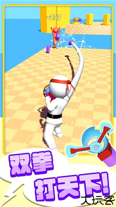 橡皮人拳击游戏