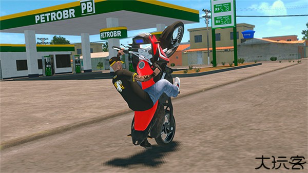 项目学位摩托车