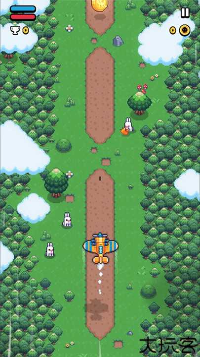 空中乱战死神飞机