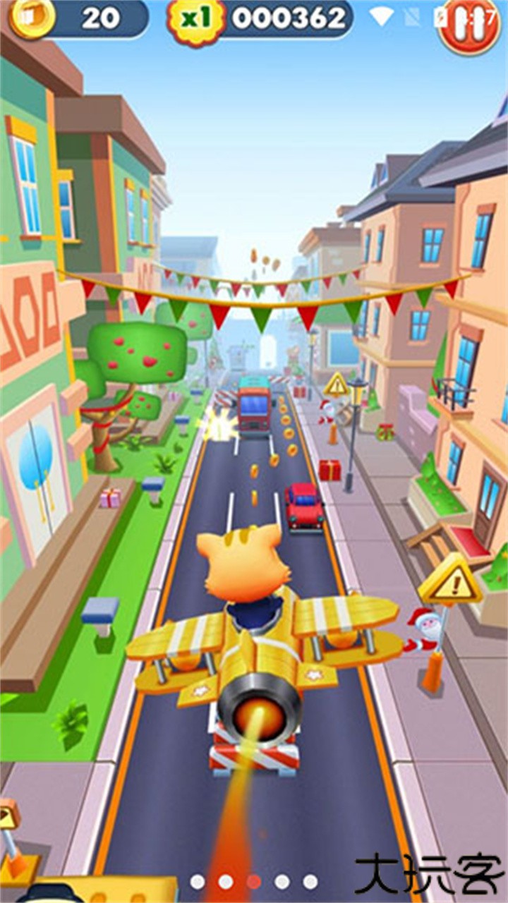 手游地铁猫咪跑酷