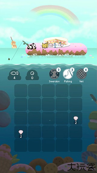 暖风捕鱼日2048猫岛