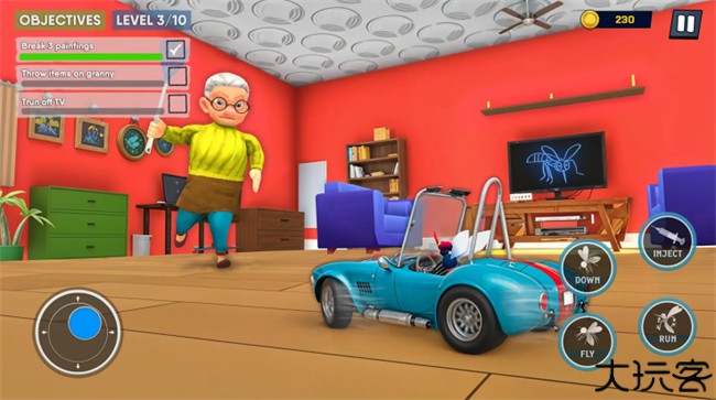 蚊子大战老奶奶游戏