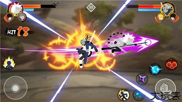 火柴人忍者3v3竞技场