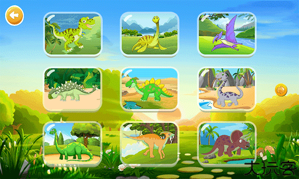 恐龙公园益智拼图