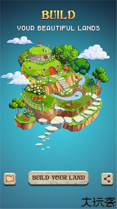 像素艺术彩色岛手游