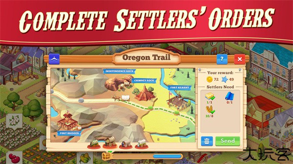 俄勒冈之旅繁荣小镇