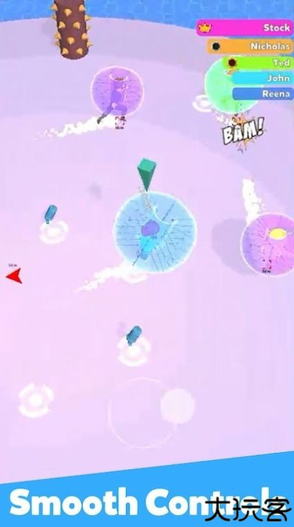 泡泡球竞技场游戏