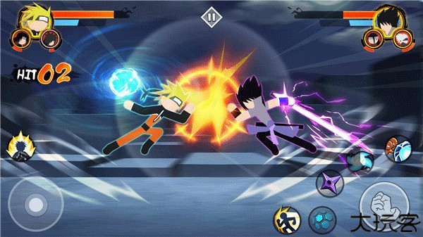 火柴人忍者3v3竞技场