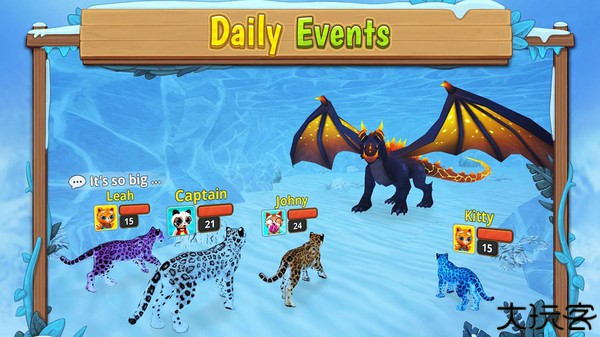 雪豹家族模拟器手机版