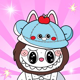 拉布布数字填色