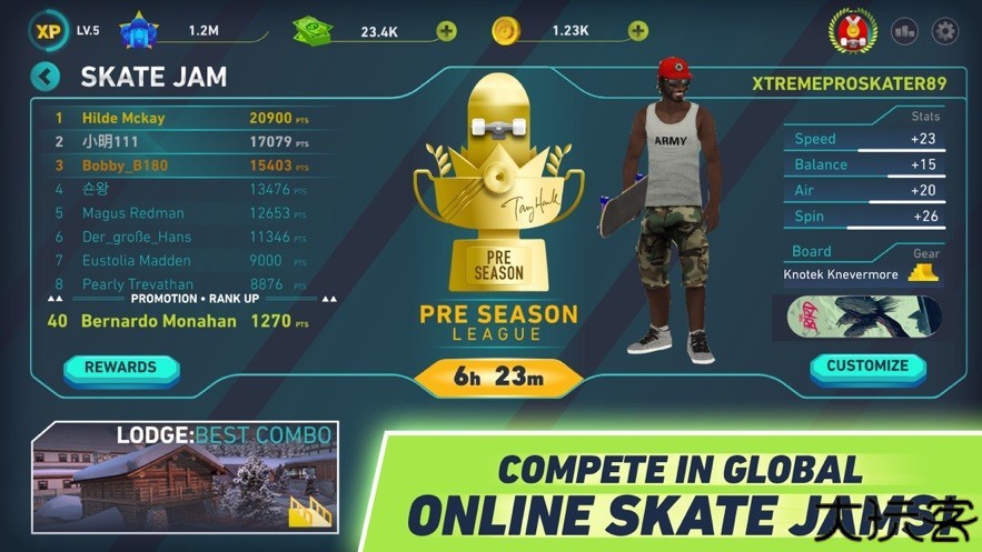 托尼霍克滑板手机版