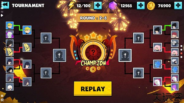 火柴人忍者忍者格斗中文版