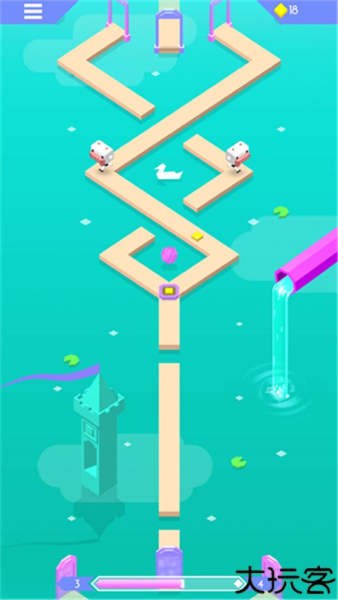 无尽湖泊小游戏