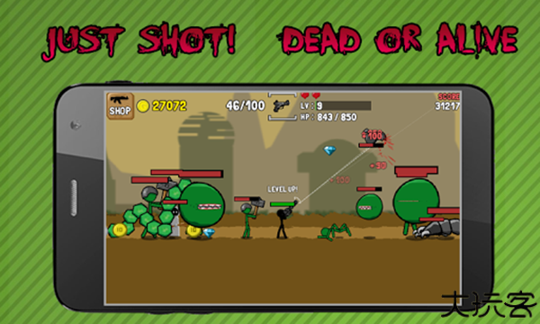 火柴人手射击手游