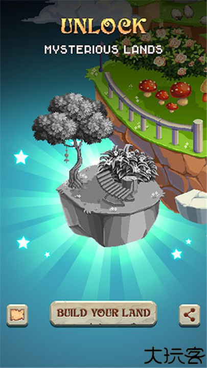 像素艺术彩色岛手游