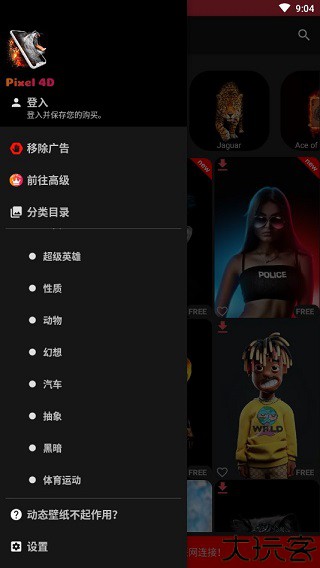 pixel4d动态壁纸