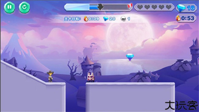 跳跳稻草人游戏