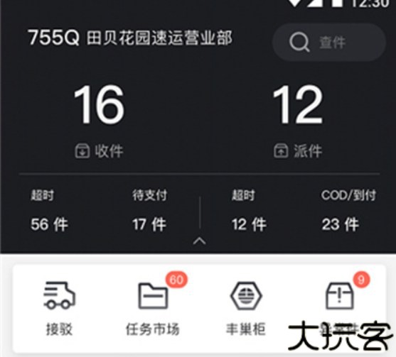 顺丰小哥物流快递