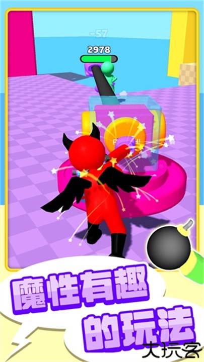 橡皮人拳击游戏