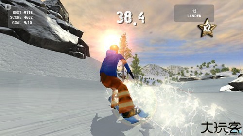 Crazy Snowboard截图2