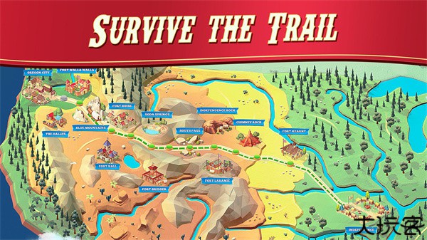 俄勒冈之旅繁荣小镇