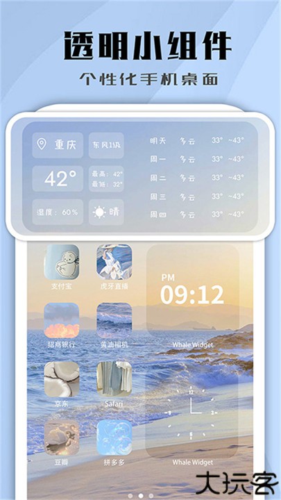 鲸鱼小组件WhaleWidget