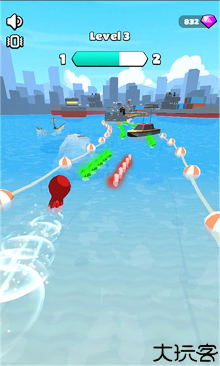 怪物向前冲小游戏