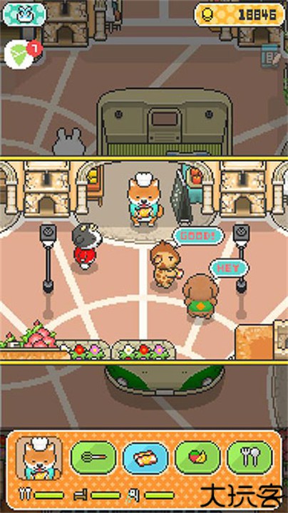 小狗烹饪厨师游戏