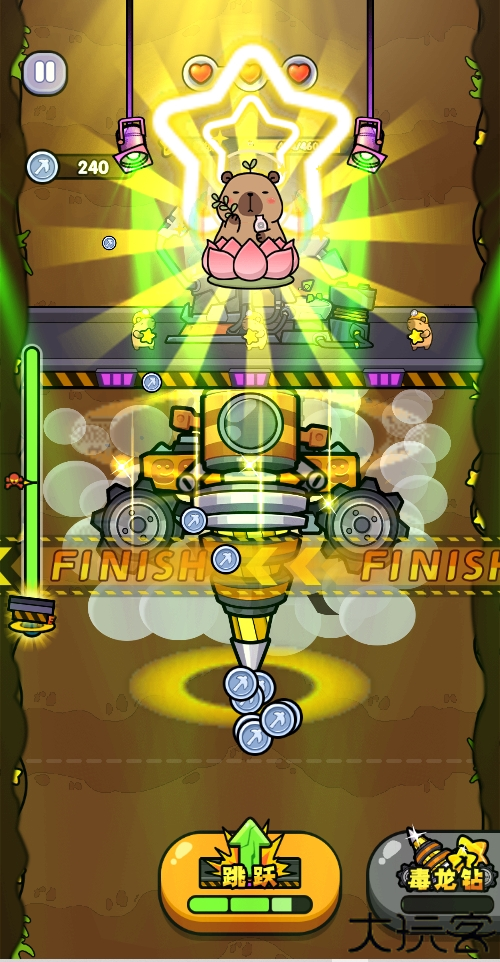 火力穿透小游戏