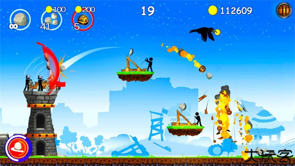 火柴人投石车手游