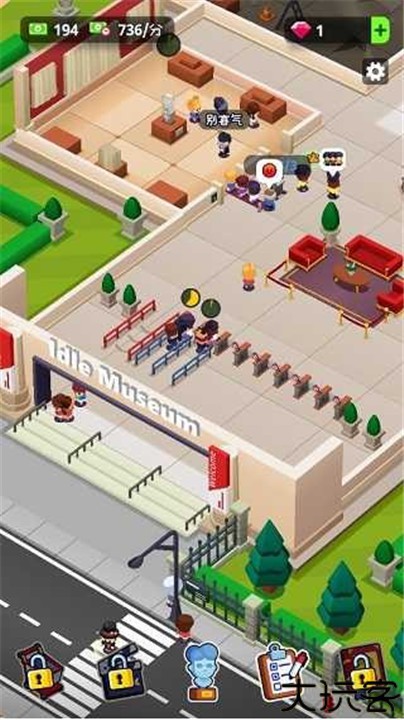 挂机博物馆大亨游戏