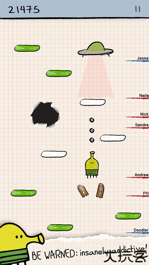 涂鸦跳跃手机版