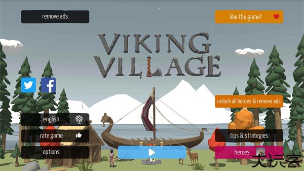 北欧海盗村中文版