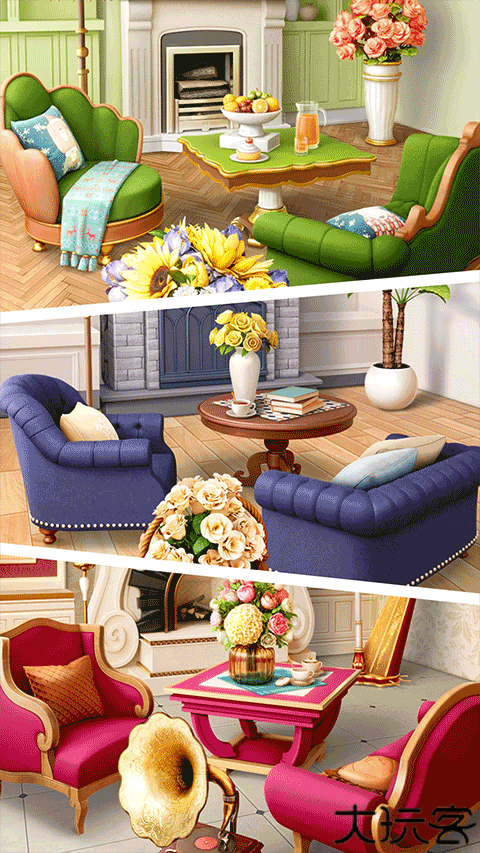 插花消除小游戏