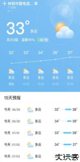 夏雨天气预报