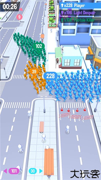 拥挤城市大作战