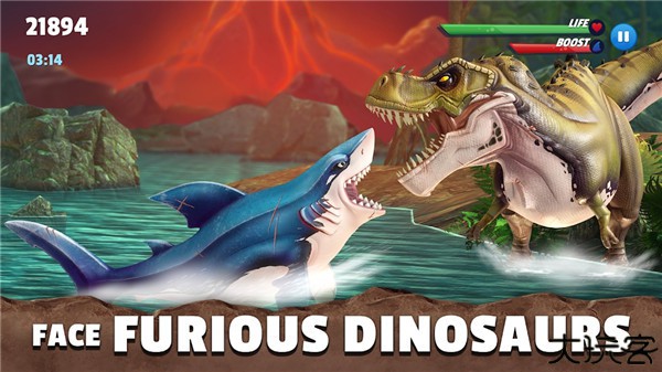 饥饿鲨史前世界中文版