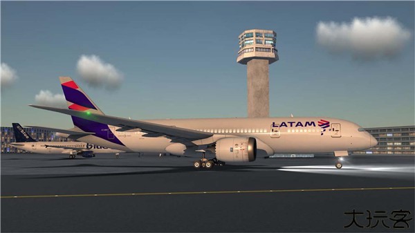 仿真飞机驾驶模拟器