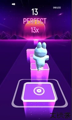 拉布布方块舞蹈游戏