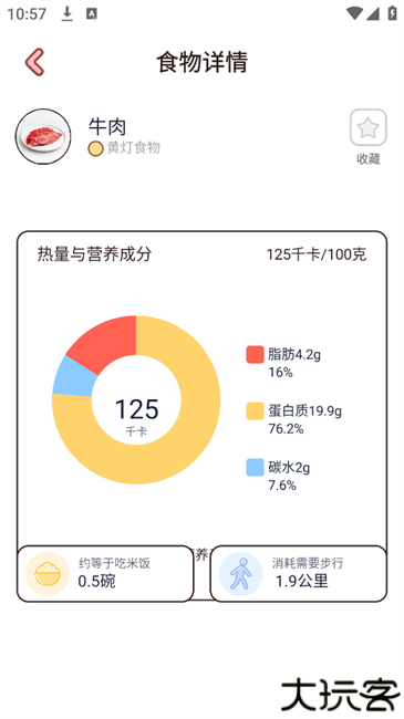 食物营养查询app