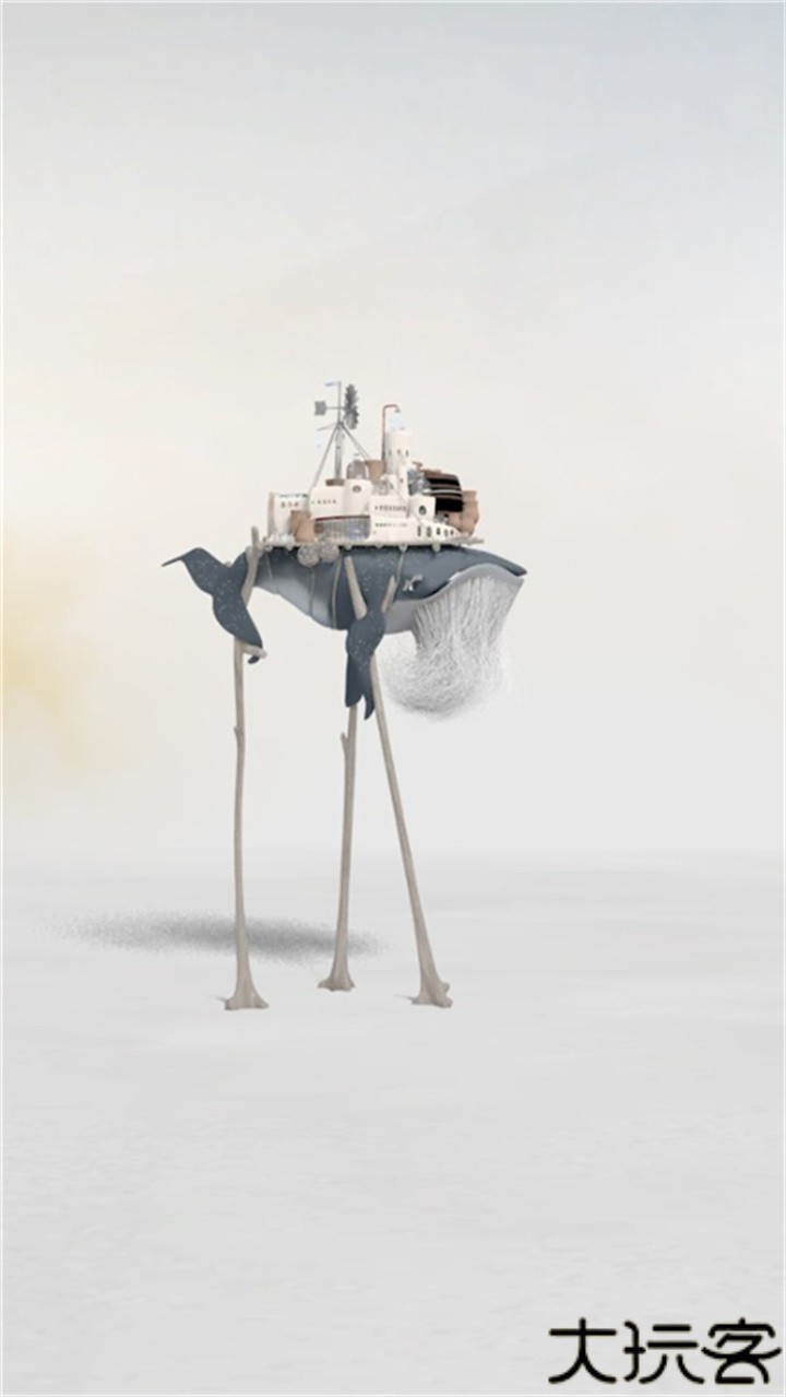 flewn行走的老鲸鱼