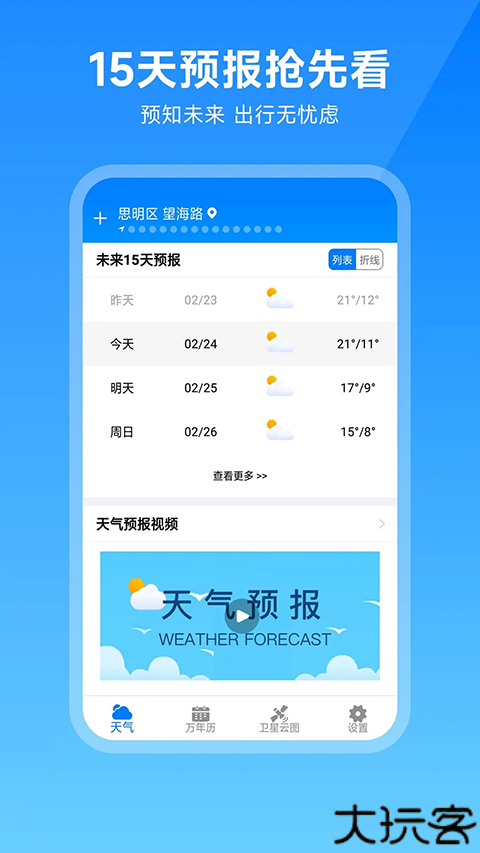 卫星云图天气预报