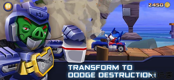 愤怒的小鸟变形金刚手游