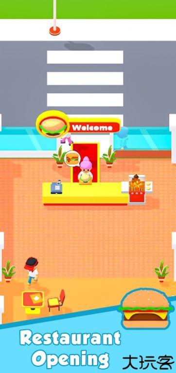 汉堡快餐小店中文版