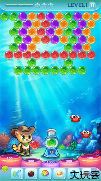 开心泡泡猫手游